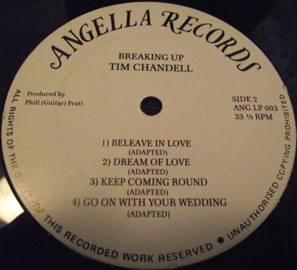 Tim Chandell : Breaking Up (LP, Album)