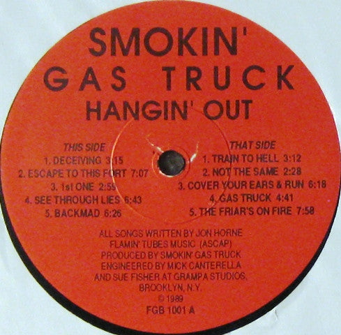 Smokin' Gas Truck : Hangin' Out (LP)