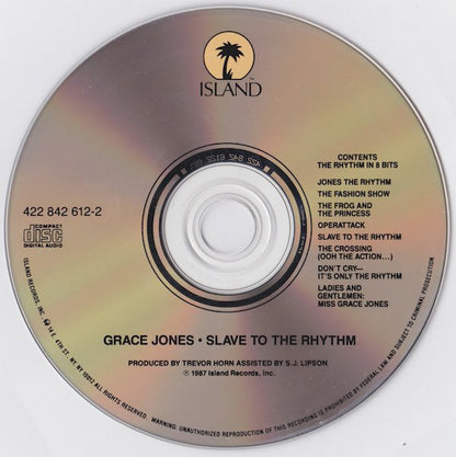 Grace Jones : Slave To The Rhythm (CD, Album, RE)