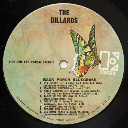 The Dillards : Back Porch Bluegrass (LP, Album, RE)