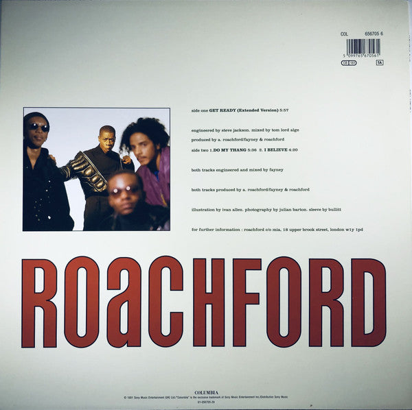 Roachford : Get Ready (Extended Version) (12", Maxi)