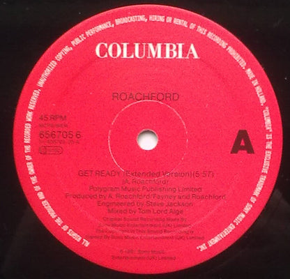 Roachford : Get Ready (Extended Version) (12", Maxi)
