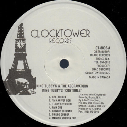 King Tubby's* & The Aggrovators : King Tubby's "Controls" (LP, Album)
