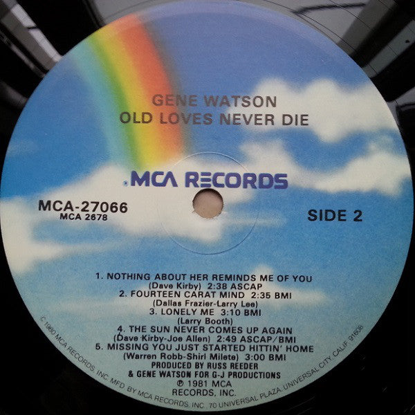 Gene Watson : Old Loves Never Die (LP, RE)