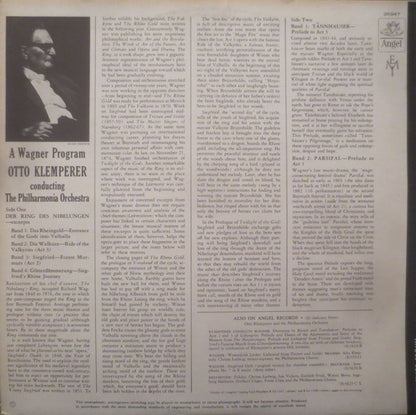 Otto Klemperer, Philharmonia Orchestra : A Wagner Program (LP, Album)