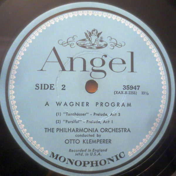 Otto Klemperer, Philharmonia Orchestra : A Wagner Program (LP, Album)
