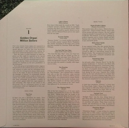 Various : Pop Organ Varieties (4xLP, Comp, Mono + Box)