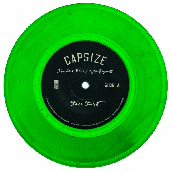 Capsize (3) : I've Been Tearing Myself Apart (7", EP, RP, Gre)