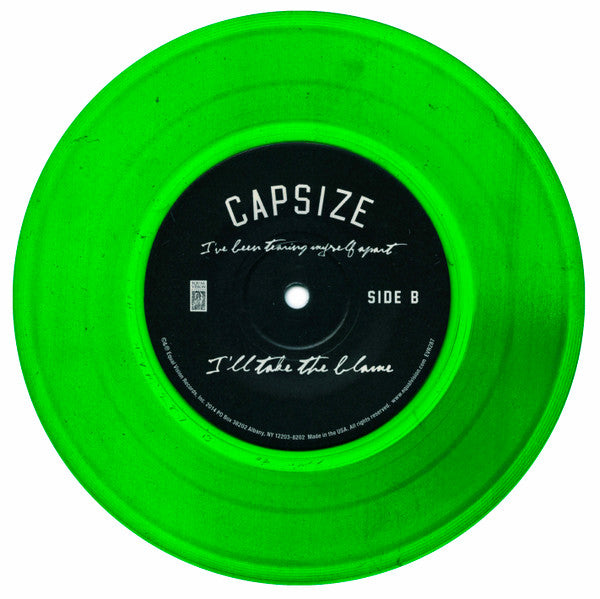 Capsize (3) : I've Been Tearing Myself Apart (7", EP, RP, Gre)