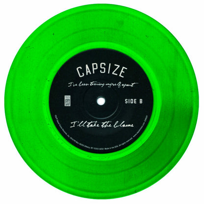 Capsize (3) : I've Been Tearing Myself Apart (7", EP, RP, Gre)