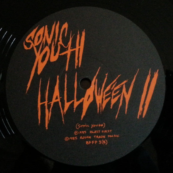 Sonic Youth : Halloween II (12", S/Sided, Single, Etch, Gen)