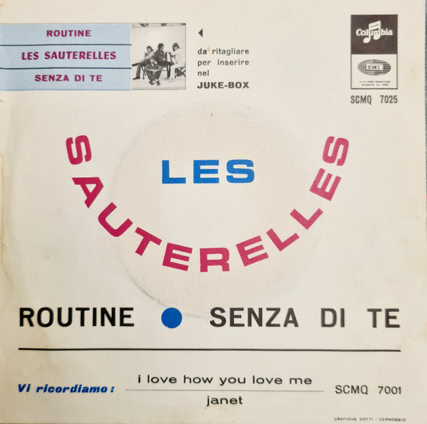 Les Sauterelles : Routine (7", Single)