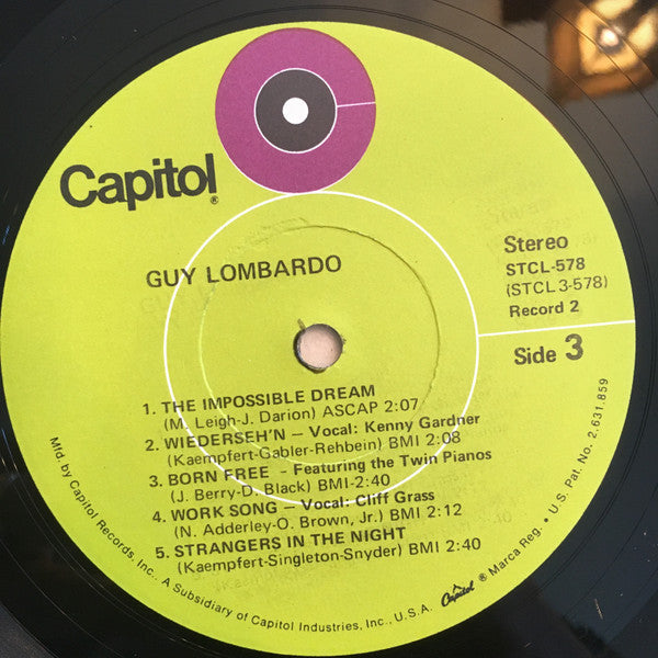 Guy Lombardo And His Royal Canadians : Guy Lombardo (3xLP, Comp + Box)