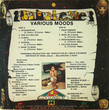 Baba Leslie : Various Moods (LP, Album)