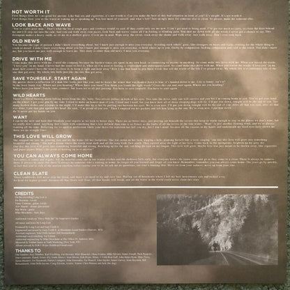 Long Lost : Save Yourself, Start Again (LP, Whi)
