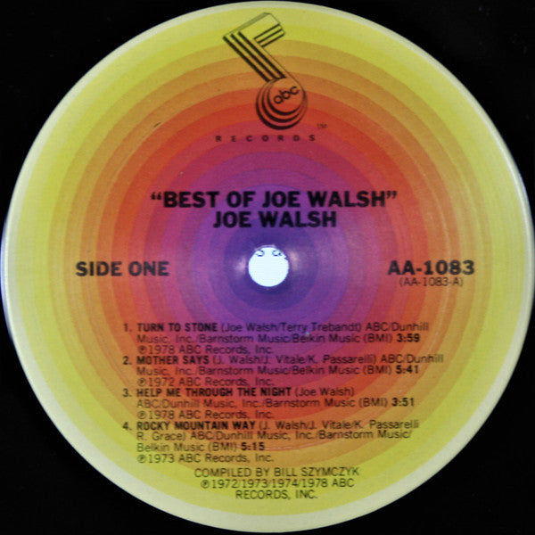 Joe Walsh : The Best Of Joe Walsh (LP, Comp, San)