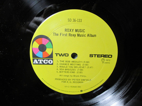 Roxy Music : Roxy Music (LP, Album, RE, MO)
