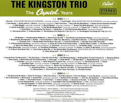 Kingston Trio : The Capitol Years (4xCD, Comp + Box)