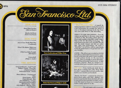 San Francisco Ltd. : San Francisco Ltd. (12", EP, Ltd, Dir)
