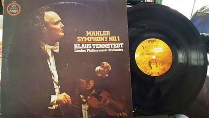 Gustav Mahler, Klaus Tennstedt, The London Philharmonic Orchestra : Mahler Symphony No. 1 (LP, Quad)