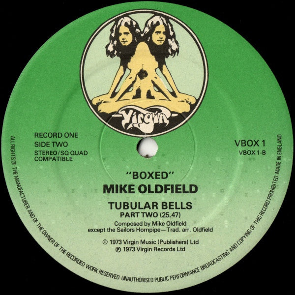 Mike Oldfield : Boxed (Box, Comp, Quad + LP, Album + LP, Album + LP, Albu)