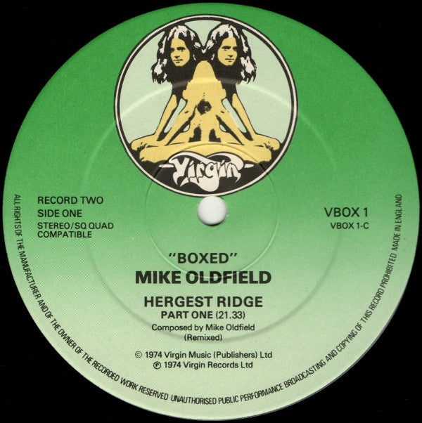 Mike Oldfield : Boxed (Box, Comp, Quad + LP, Album + LP, Album + LP, Albu)