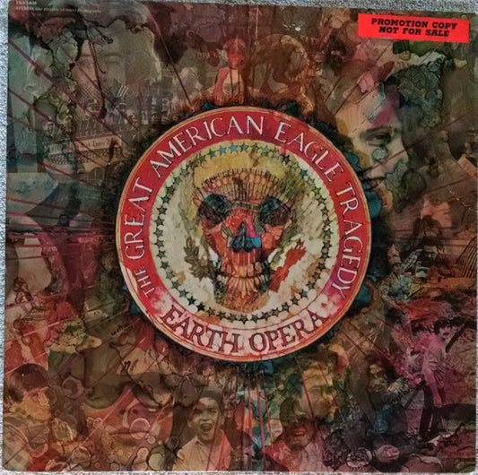 Earth Opera : The Great American Eagle Tragedy (LP, Album, Promo)