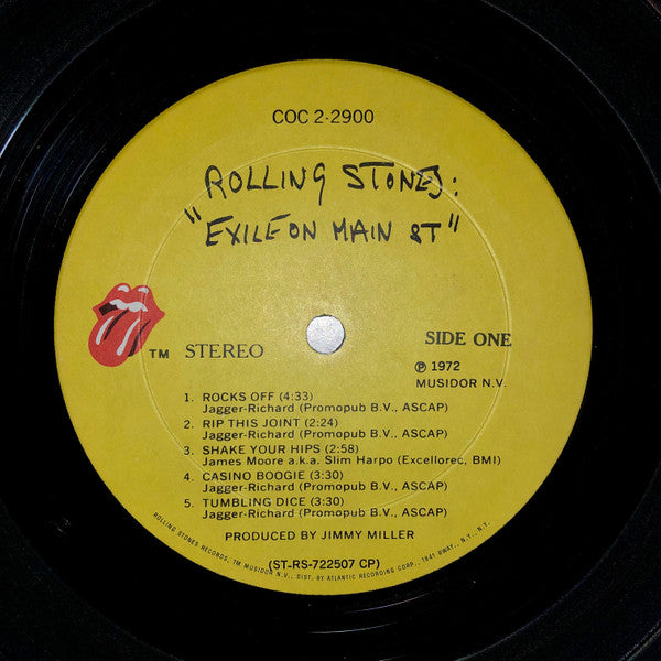 Rolling Stones* : Exile On Main St. (2xLP, Album, Uni)