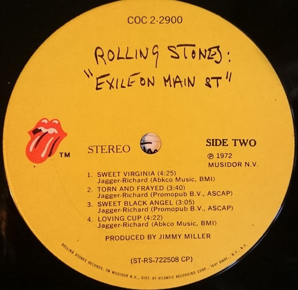 Rolling Stones* : Exile On Main St. (2xLP, Album, Uni)