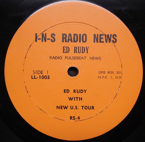 Ed Rudy : It's Here Luv!!! Ed Rudy With New U.S. Tour (LP, Transcription)