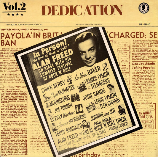 Various : Dedication Vol.2 (LP, Album, Comp)
