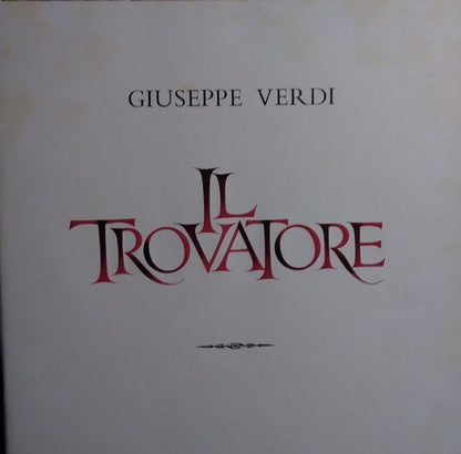 Giuseppe Verdi, Franco Corelli, Gabriella Tucci, Giulietta Simionato, Robert Merrill, Coro Del Teatro Dell'Opera Di Roma And Orchestra Del Teatro Dell'Opera Di Roma, Thomas Schippers : Il Trovatore (3xLP, Album + Box)