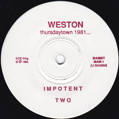 Weston : Thursdaytown 1981... (7")