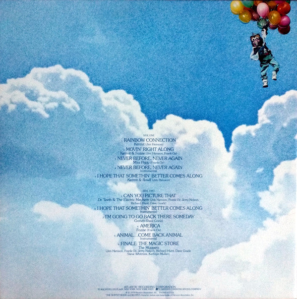 The Muppets : The Muppet Movie - Original Soundtrack Recording (LP, Album, SP,)