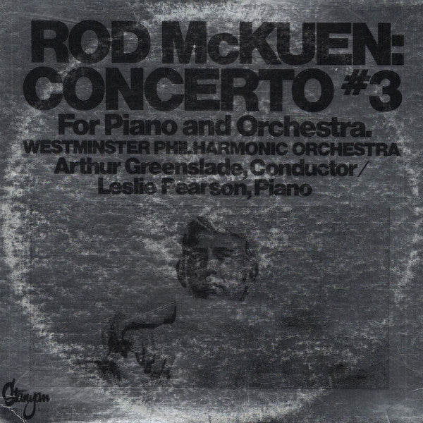 Rod McKuen : Concerto #3 For Piano And Orchestra (LP, Album)
