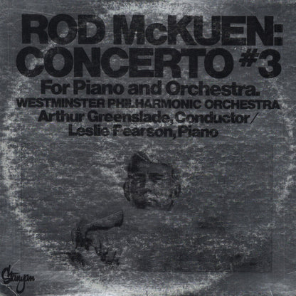 Rod McKuen : Concerto #3 For Piano And Orchestra (LP, Album)