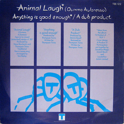 Thompson Twins : Animal Laugh (Oumma Aularesso) (Special Re-mixed Extended Version) (12", MP)