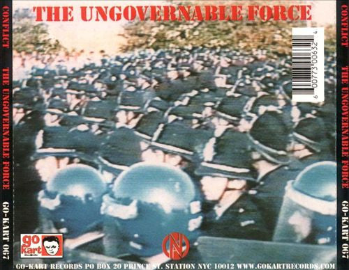 Conflict (2) : The Ungovernable Force (CD, Album)