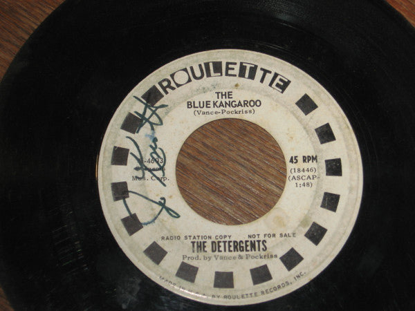 The Detergents : Double-O-Seven / The Blue Kangaroo (7", Promo)