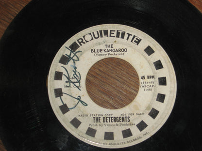 The Detergents : Double-O-Seven / The Blue Kangaroo (7", Promo)