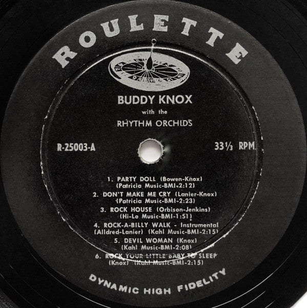 Buddy Knox : Buddy Knox (LP, Album)