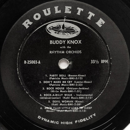 Buddy Knox : Buddy Knox (LP, Album)