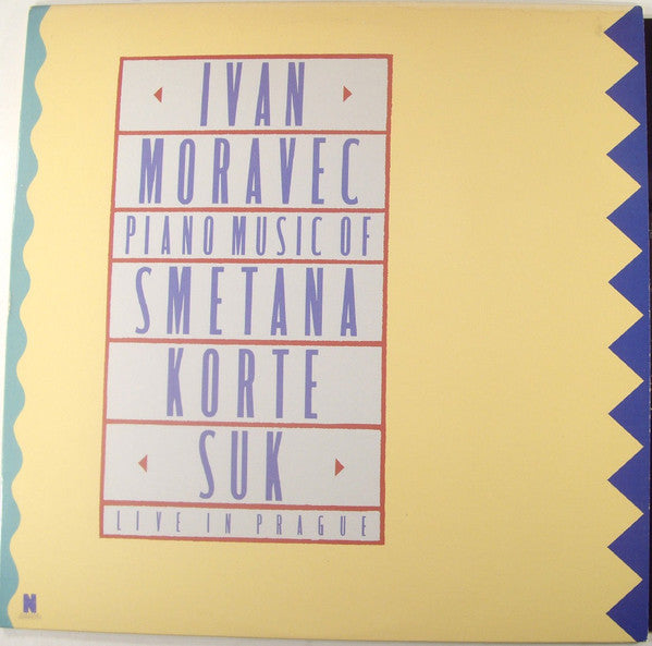 Ivan Moravec : Piano Music Of Smetana, Korte, Suk (Live In Prague) (LP)