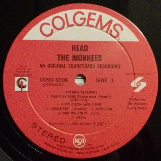The Monkees : Head (LP, Album, Roc)