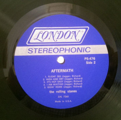 The Rolling Stones : Aftermath (LP, Album, RP, Mon)