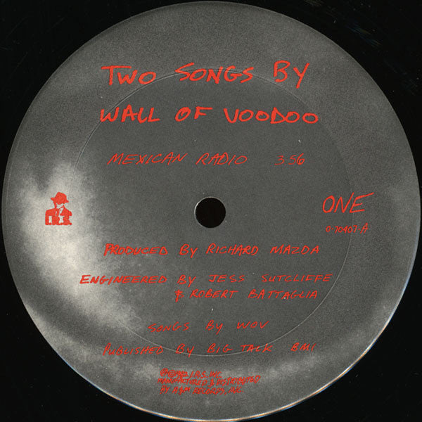 Wall Of Voodoo : Two Songs By Wall Of Voodoo (12")
