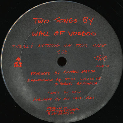 Wall Of Voodoo : Two Songs By Wall Of Voodoo (12")
