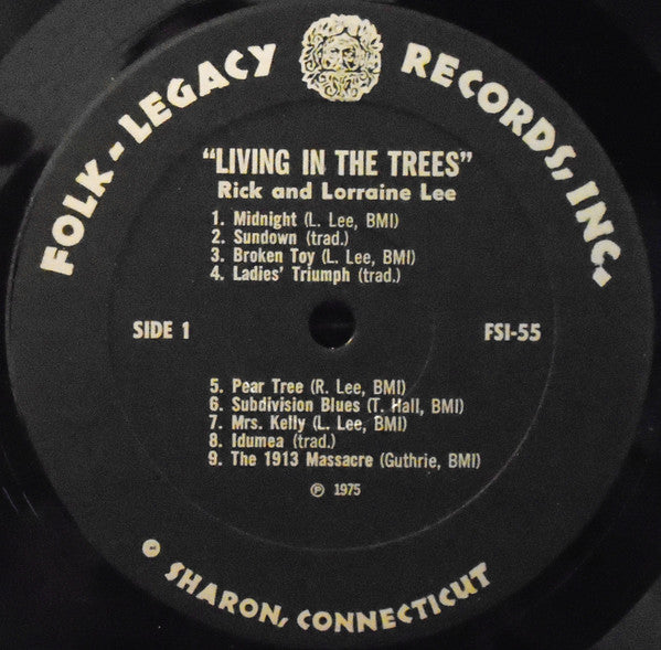 Rick & Lorraine Lee : Living In The Trees (LP, Album)