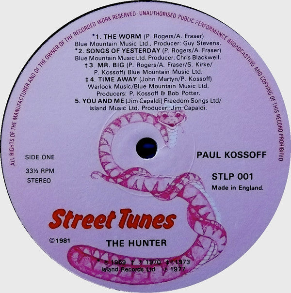 Paul Kossoff : The Hunter (LP, Comp)