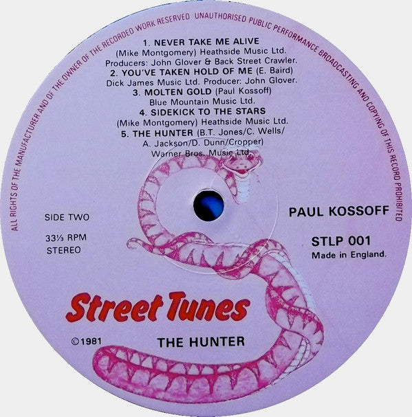 Paul Kossoff : The Hunter (LP, Comp)